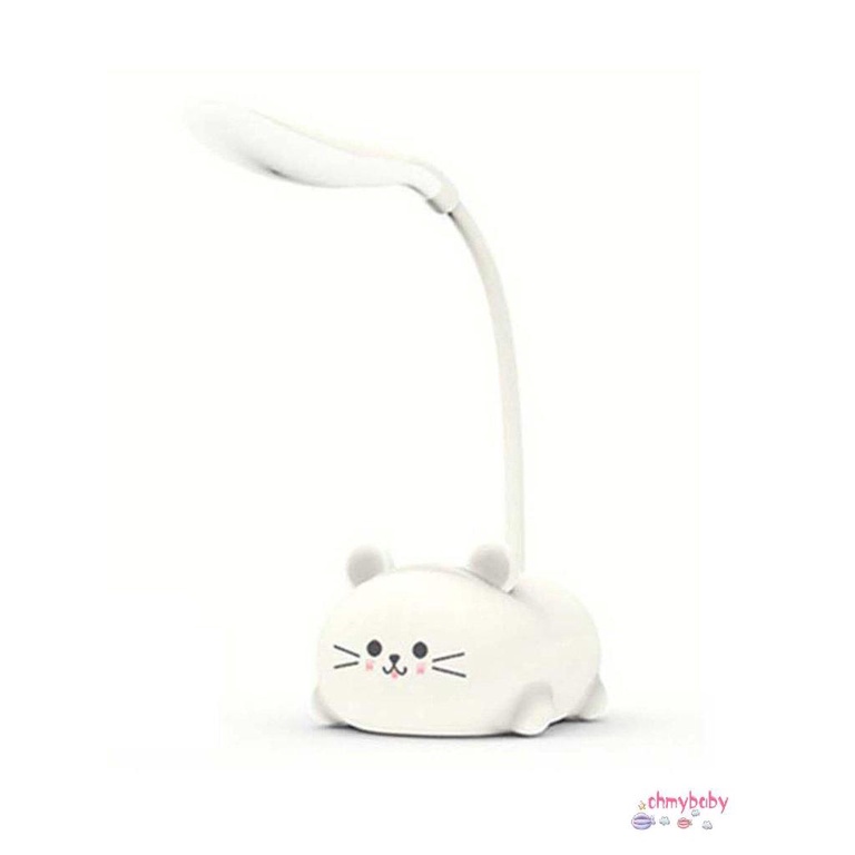 Đèn bàn Phim hoạt hình dễ thương Mèo cưng Đèn ngủ Usb Đèn bàn Led có thể sạc lại [8/5]