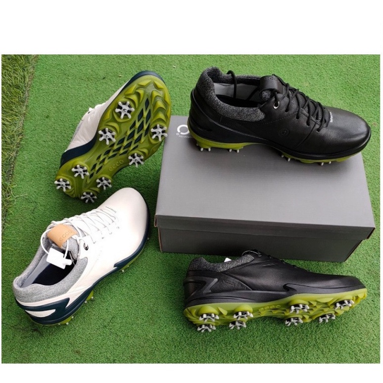Giày golf nam Ecco đế đinh chắc chắn êm chân thoáng khí da PU cao cấp [ GOLF NHẬP KHẨU ]