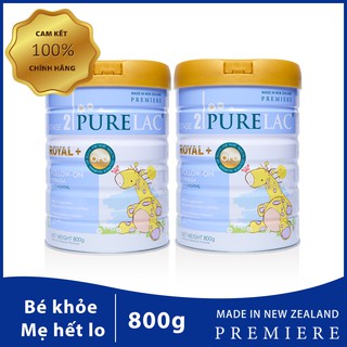 [Chính hãng] Sữa PureLac Royal+ (Stage 2) 800g (Date Mới)