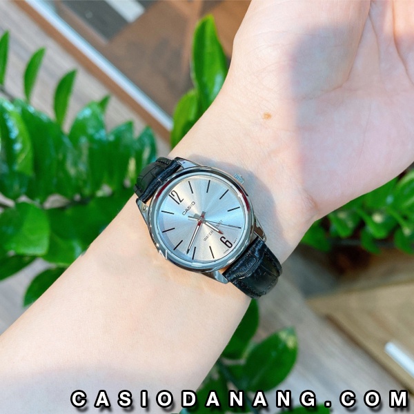 Đồng hồ nữ dây da Casio chính hãng LTP-V005L-7BUDF
