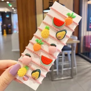 Set 10 dây buộc tóc cho bé