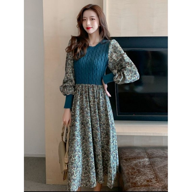 Đầm maxi Hoa Hàng Nhập Khẩu Hàn Quốc / Đầm maxi bangkok maxy Nhập Khẩu Hàn Quốc