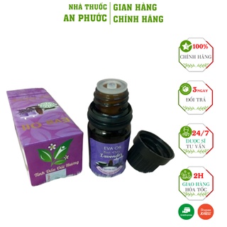 Tinh Dầu EVA OIL Oải Hương ⚡ CAM KẾT CHÍNH HÃNG ⚡ Giảm căng thẳng mệt mỏi, Giúp thanh lọc không khí(20ml)