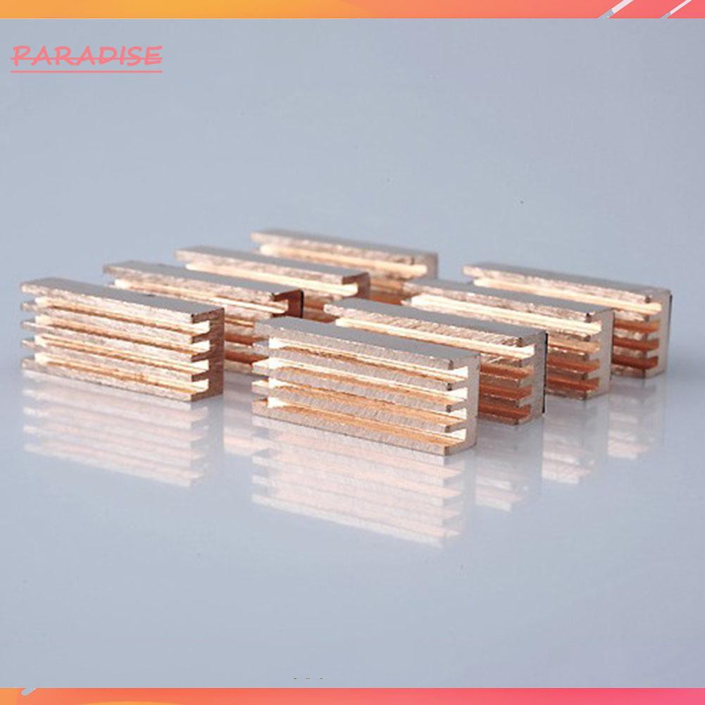 Bộ 8 Miếng Dán Làm Mát Bằng Đồng Tản Nhiệt Cho Laptop