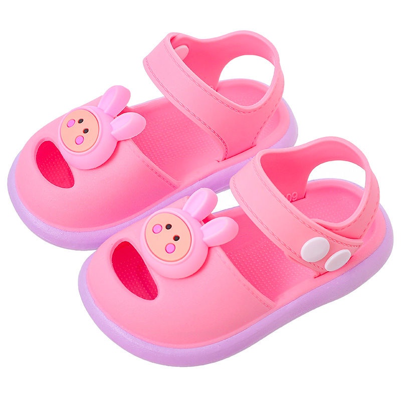 Giày Sandal Chống Trượt Mùa Hè 2022 Phong Cách Hoạt Hình Mới Cho Bé Trai Bé Gái Sơ Sinh