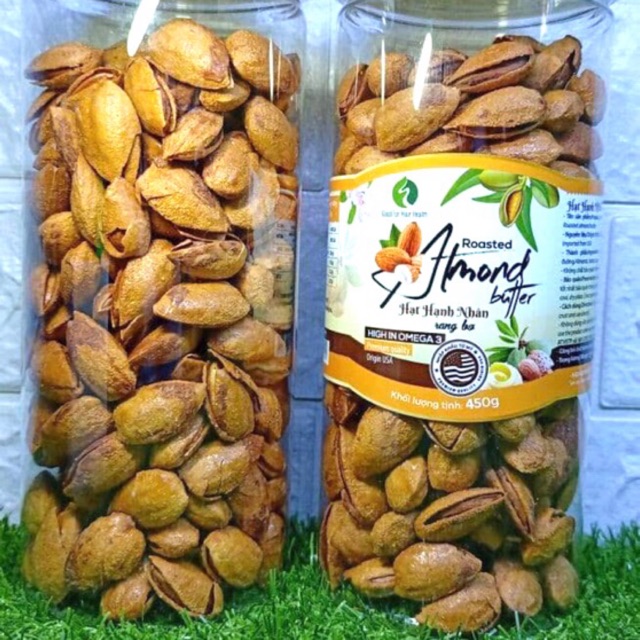 Hạnh nhân Mỹ rang bơ 450gr
