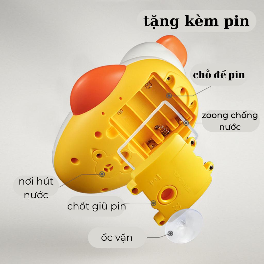 Đồ chơi nhà tắm cho bé. vịt phun nước gấu phun nước có vòi hoa sưn vui nhộn cho bé