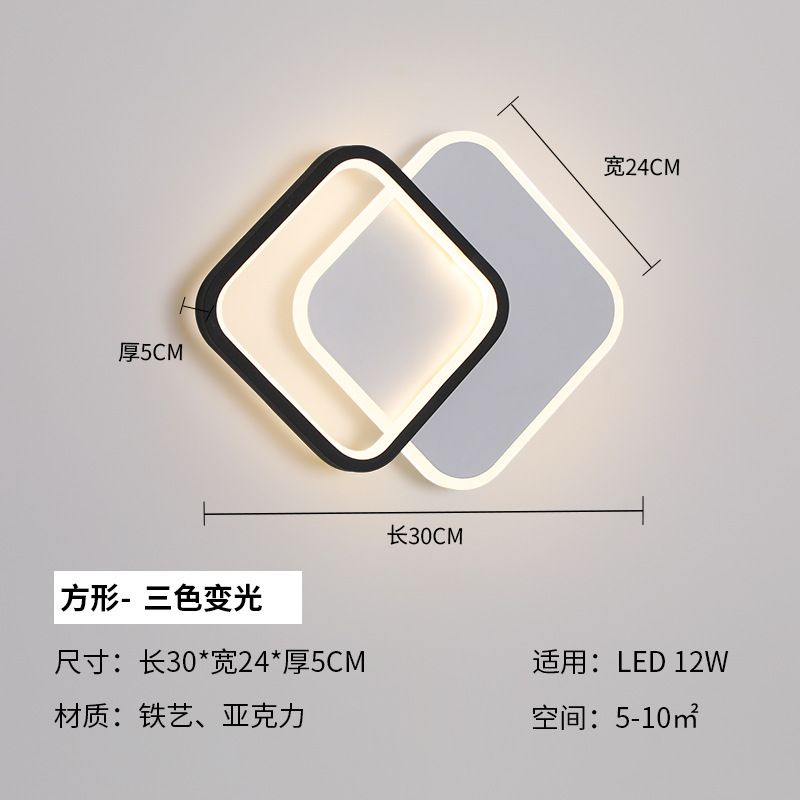 Đèn tường Led trang trí phòng khách,phòng ngủ, cầu thang, hành lang hiện đại - Đơn giản