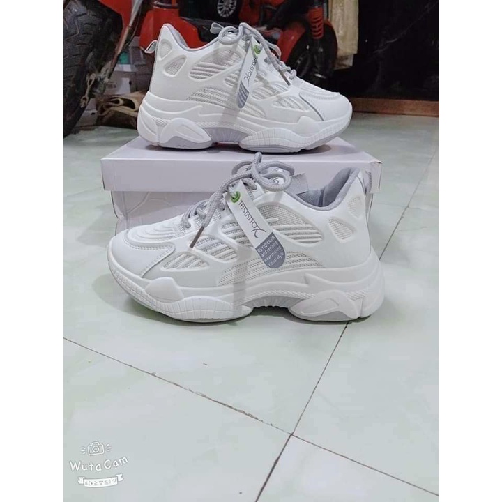Giày Thể Thao Nữ 🍀Freeship🍀 Giày Tem Đế Sóng Phong Cách Ulzzang Trẻ Trung | BigBuy360 - bigbuy360.vn