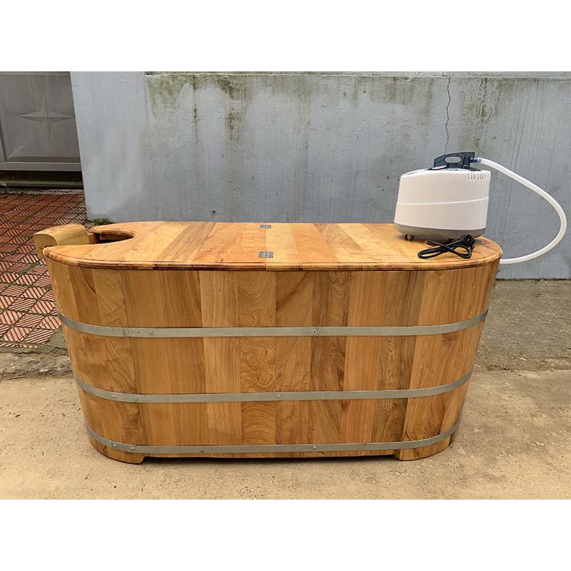 Bồn Tắm Xông Hơi Gỗ Pơ Mu | BigBuy360 - bigbuy360.vn