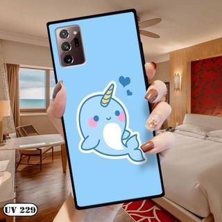 Ốp lưng nhám in hình 3D Samsung Galaxy Note 20
