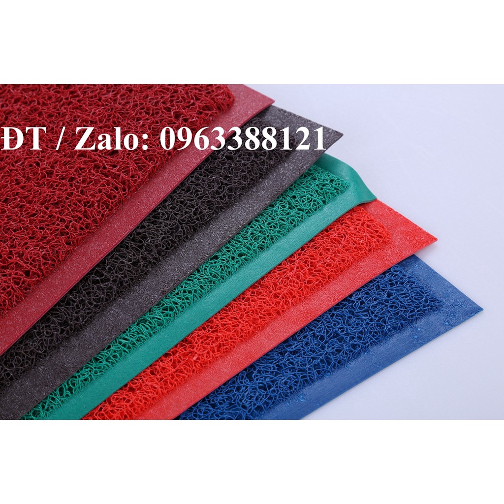 Thảm welcome lớn 120x150 90x120, tấm 3a nhựa đan rối sợi mì tôm lót trải chùi chân chống trượt nhà tắm vệ sinh