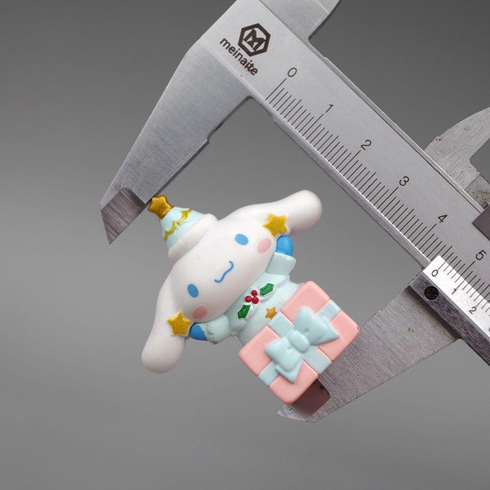 YIYU Set 6 Mô Hình Mèo Kitty Bằng PVC Dễ Thương