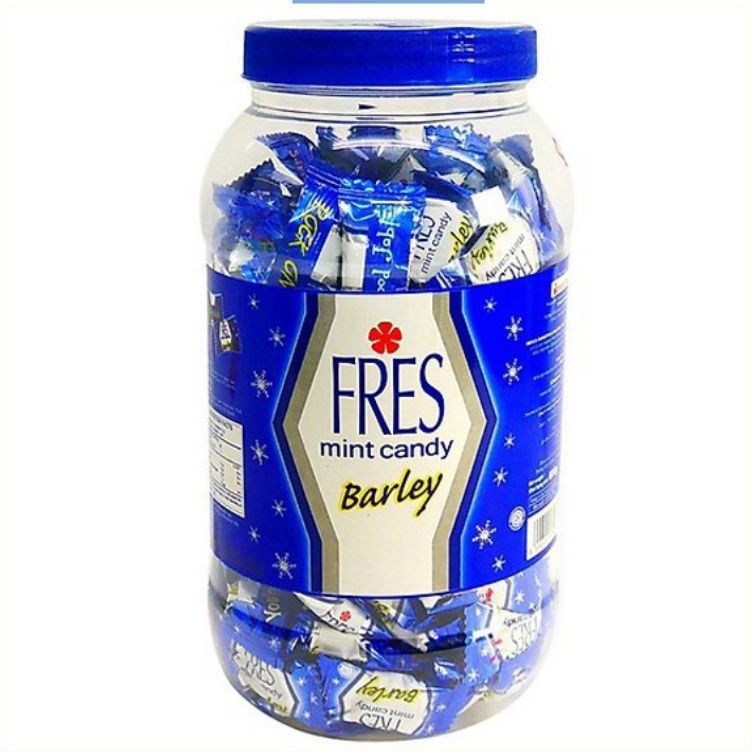 Kẹo Bạc Hà Lúa Mạch Fres Barley (hủ 560g)
