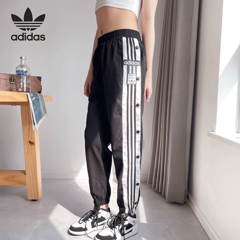 Quần Thể Thao Adidas Ba Sọc Dáng Rộng Thoáng Khí Thời Trang Mùa Hè Dành Cho Nữ | BigBuy360 - bigbuy360.vn