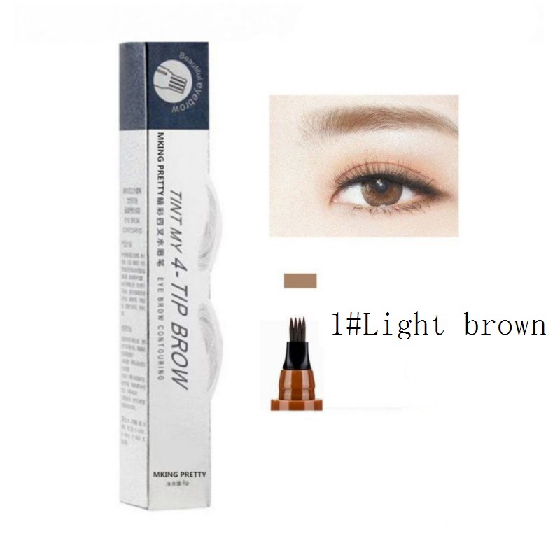 Bút chì kẻ lông mày chống thấm nước dễ lên màu