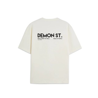 [Mã Demon06 giảm 10% đơn 300k] Áo Thun Demon Studio - DMS Q6 - Kem Sữa