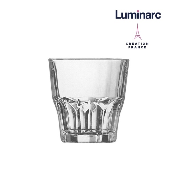 Bộ 6 Ly Thấp Thuỷ Tinh Luminarc Granity 240ml- LUGRG3653 - hộp Arcoroc