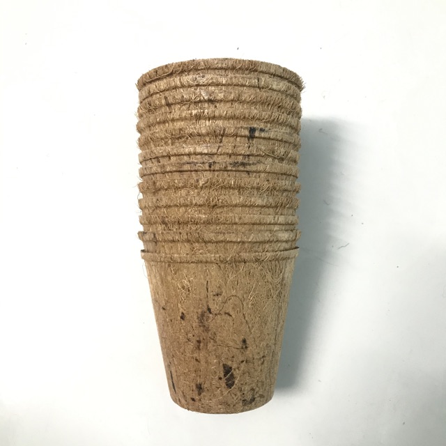 Combo 500 chậu xơ dừa tròn trung AN1002 - Coir pots