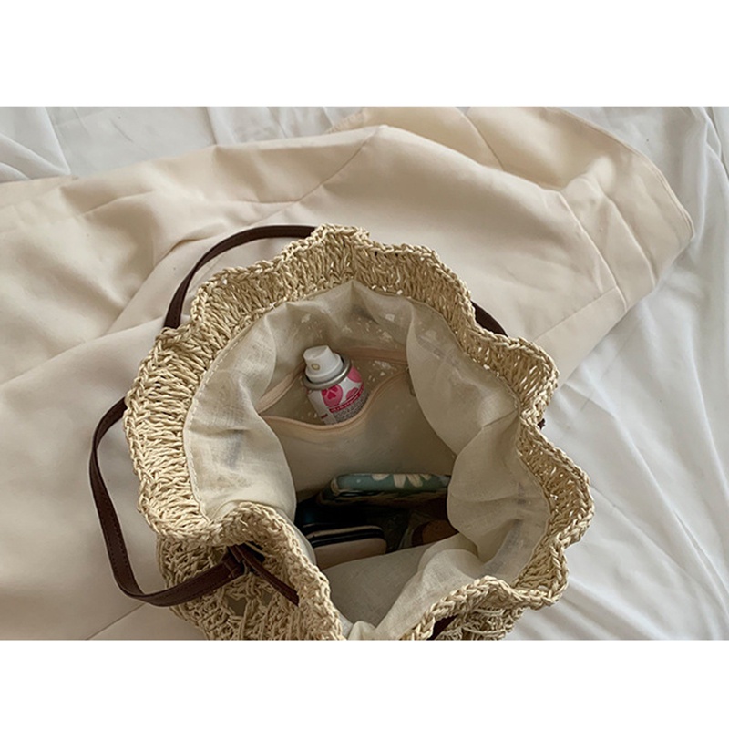 IELGY Túi Đeo Vai Vải Dệt Thời Trang Dễ Phối Đồ Cho Nữ