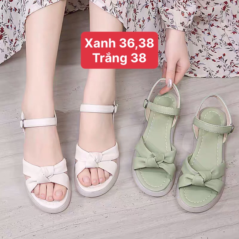Dép sandal da tổng hợp cao cấp thời trang 2021