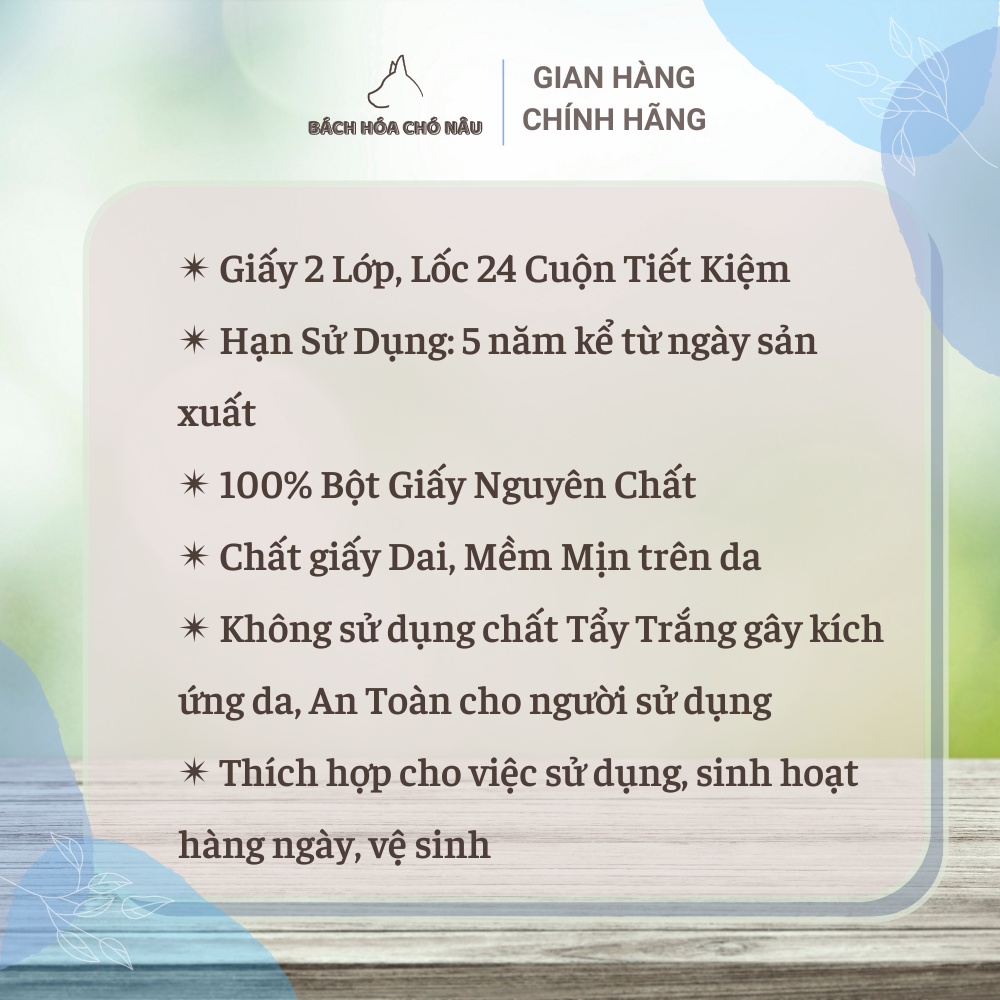 COMBO 4 Lốc 24 Cuộn Giấy Vệ Sinh Hàn Quốc LOTTE Choice L Giấy 2 Lớp Siêu Tiết Kiệm [ Hàng Mới Chính Hãng]