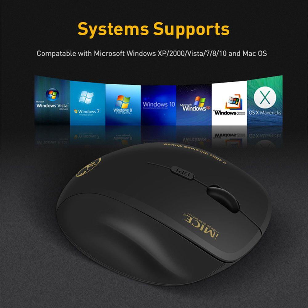 Chuột máy tính quang không dây MMULCK 16000 DPI USB 2.4G sạc lại được bluetooth chuyên nghiệp tiện lợi