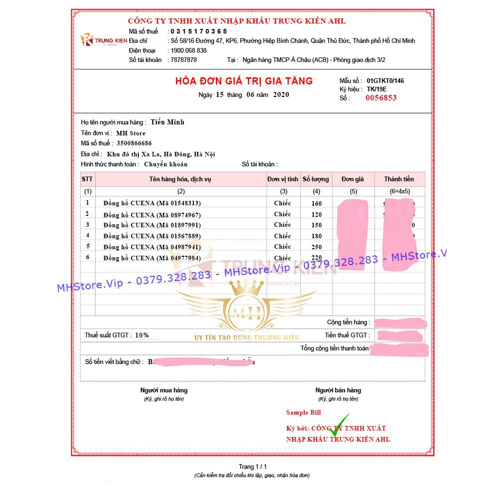 CVQR TYDF Đồng hồ nam Cuena ⚡FreeShip⚡ Dây da, thiết kế mỏng kèm lịch cao cấp - Đồng hồ Cuena ⚡ Hàng chính hãng ⚡ BH 12 