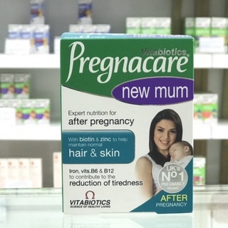 TiniMart-đẹp da, chống rụng tóc Viên uống Pregnacare New Mum 56 viên