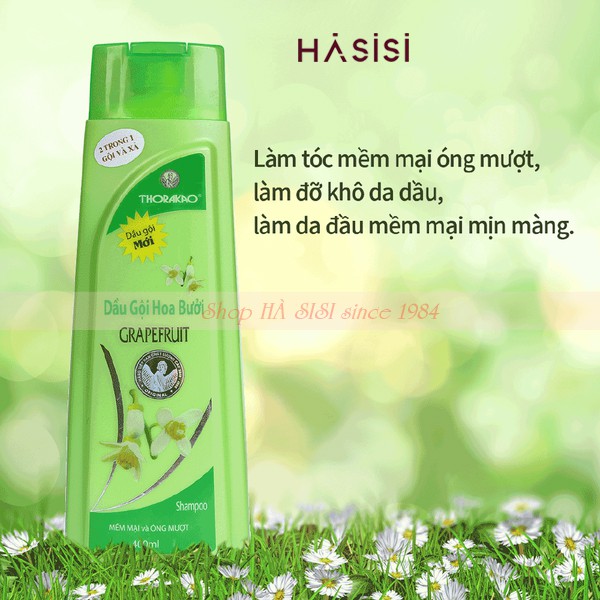 DẦU GỘI HOA BƯỞI THORAKAO 400ml