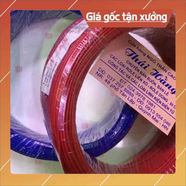 . Dây điện chống cháy 0.5 giá 100 mét ..