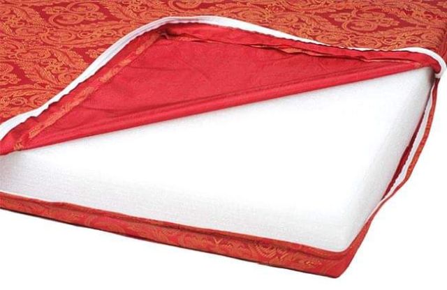 Vỏ gấm bọc cho đệm 3 tấm