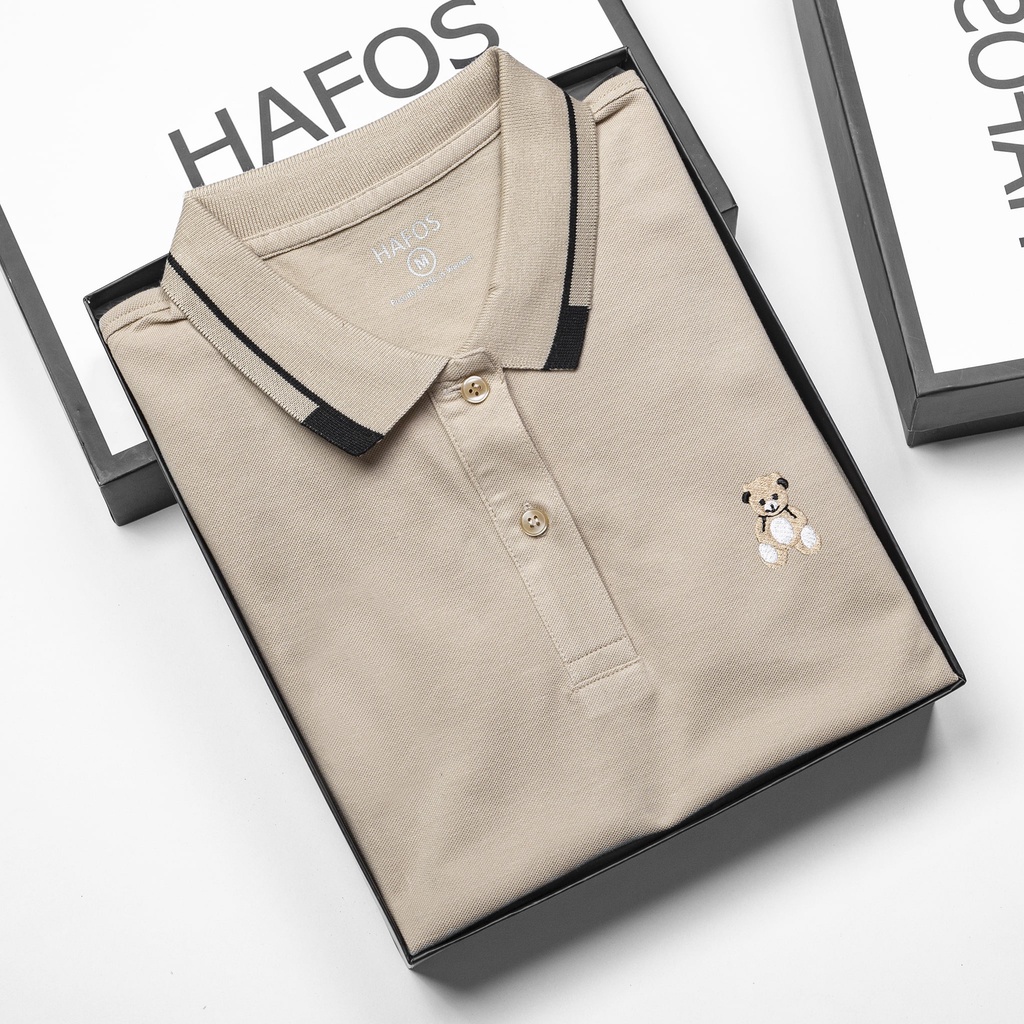 Áo Thun Polo Nam cổ bẻ TD be vải Cá Sấu Cotton cao cấp năng động – HAFOS | BigBuy360 - bigbuy360.vn