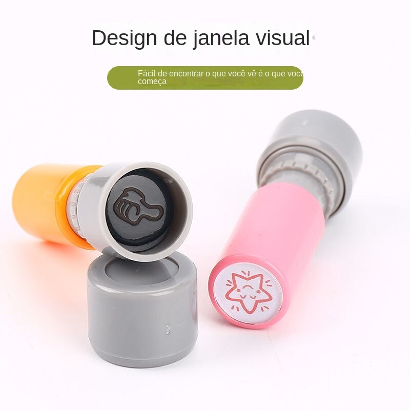 Bộ Con Dấu Hình Ngôi Sao Năm Cánh Dễ Thương Xinh Xắn Dành Cho Trẻ Em