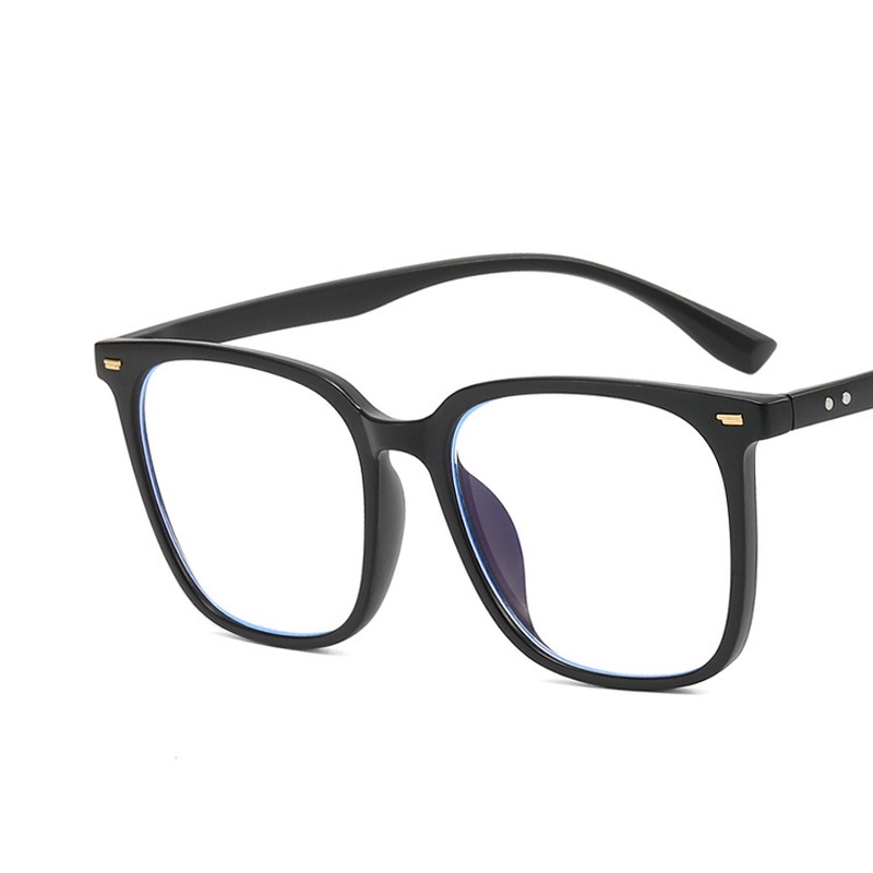 【Replaceable lenses】COD (AIMURUSI) Kính Đeo Gọng Kính Vuông Chống Ánh Sáng Xanh Thời Trang Hàn Quốc Cho Nam Nữ