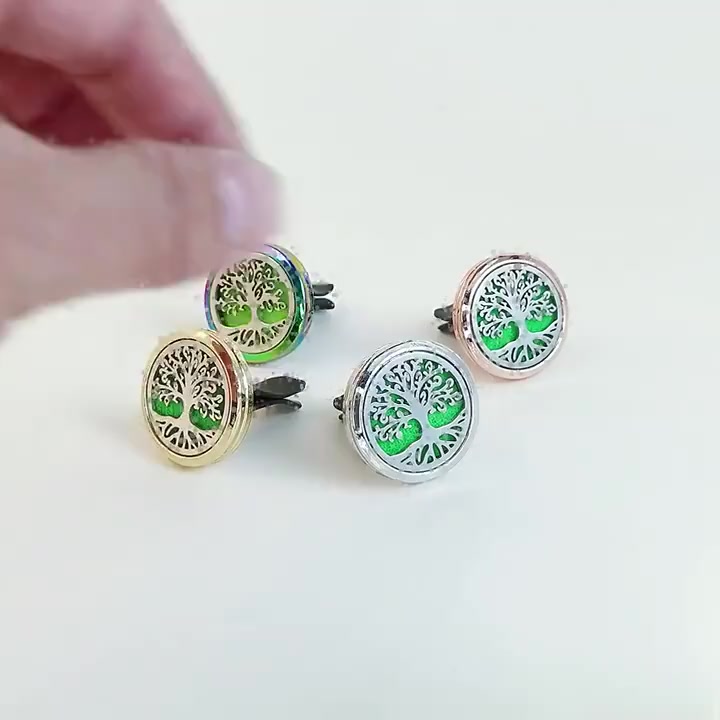 Nước Hoa Ô Tô Kẹp khuếch tán tinh dầu thiên nhiên