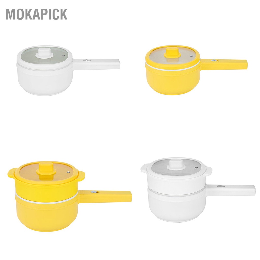 NỒI LẨU ĐA NĂNG, CA LẨU MINI, BẾP ĐIỆN THÔNG MINH 1.5L 350-700W Mokapick