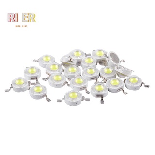 Set 20 hạt đèn LED 2 Pin 3W 170-190Lm 6000K\n