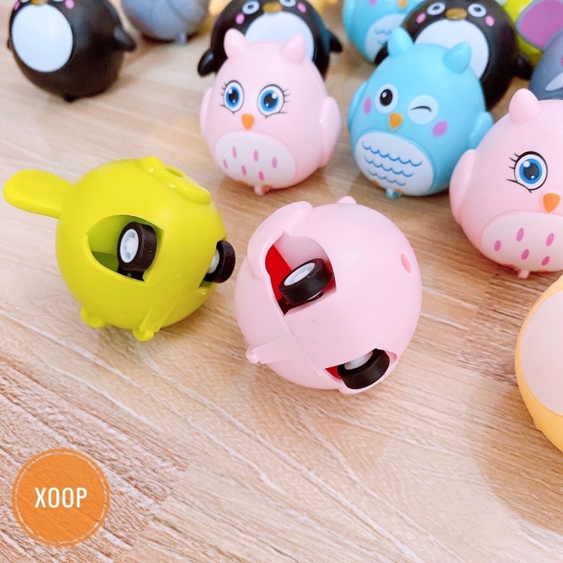 Set Trứng 20 Con Vật Chạy Đà Siêu Xinh Cho Bé