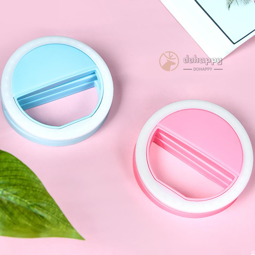 Đèn Led Tròn Kẹp Điện Thoại Hỗ Trợ Chụp Ảnh Selfie | BigBuy360 - bigbuy360.vn