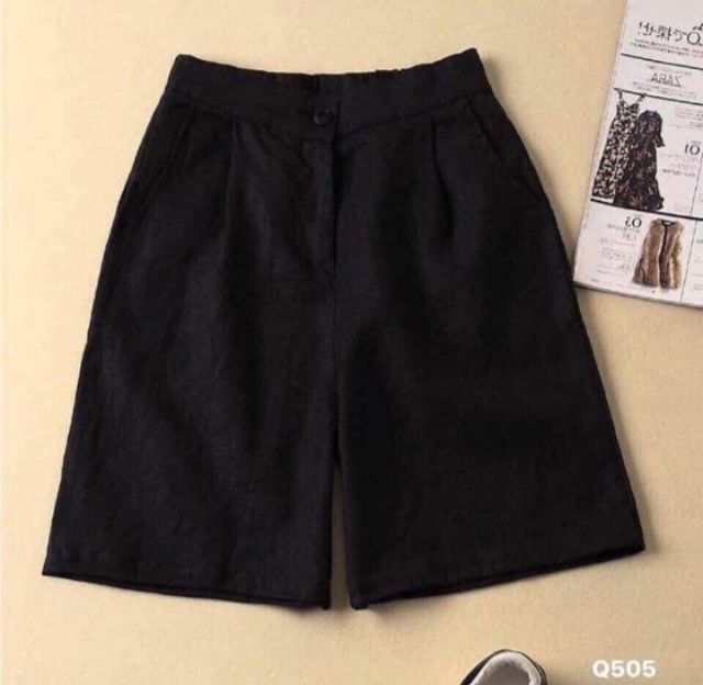 [Mã SMA071008 hoàn 10K xu đơn 0Đ] Quần ống rộng lửng - chất đũi hàn mềm mịn mát mẻ | BigBuy360 - bigbuy360.vn