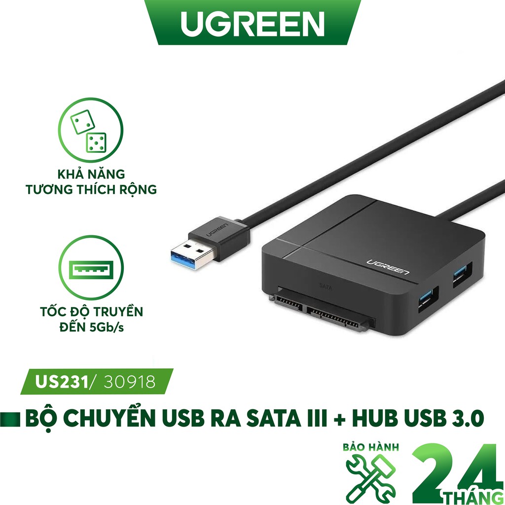 Cáp chuyển USB 3.0 Ugreen 30918