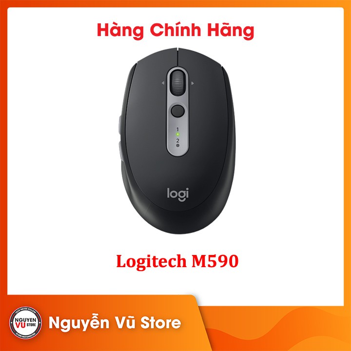 Chuột Logitech M590 Wireless Bluetooth - Hàng Chính Hãng