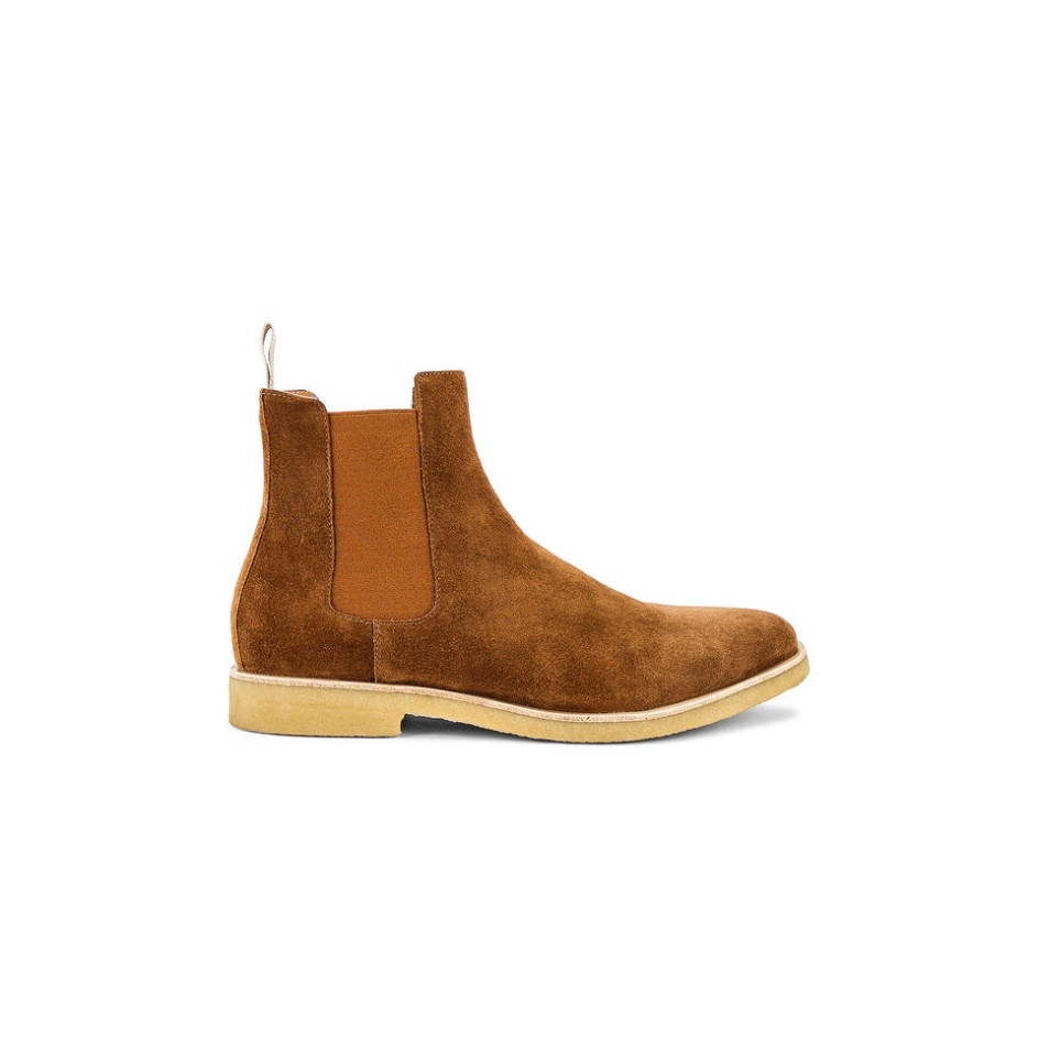 Giày Chelsea boots thời trang nam chất liệu da lộn màu nâu | BigBuy360 - bigbuy360.vn