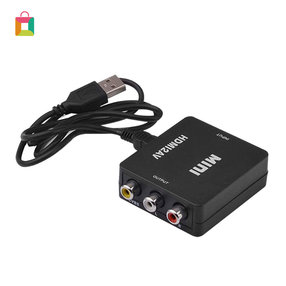 Bộ Chuyển Đổi Hdmi Sang Av Hỗ Trợ 1080p Yiyue