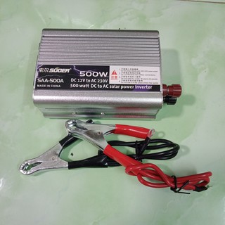 Kích điện ac quy 12V sang 220V công suất 500W