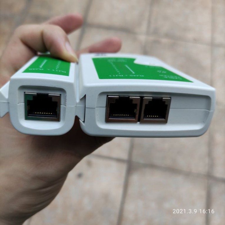 Máy kiểm tra, hộp test cáp, dây mạng Đa Năng Rj11/Rj45