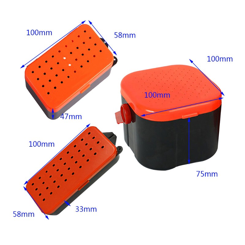 Hộp đựng mồi câu cá tiện dụng