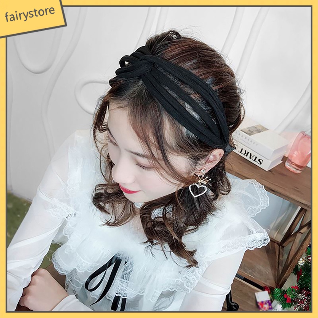 Cài tóc nữ màu trơn thiết kế đơn giản thời trang