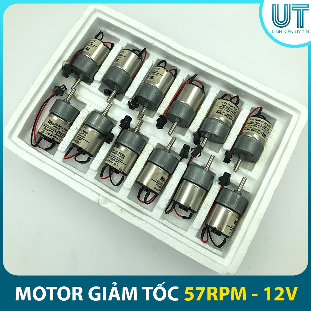 Động Cơ Giảm Tốc 12V 57RPM GH-1035Y